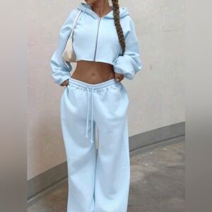 Women's Track suit And Crop Tee